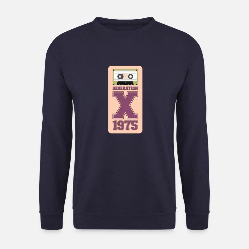 1975 Generation X Rock Progressive - Unisex Pullover - Navy