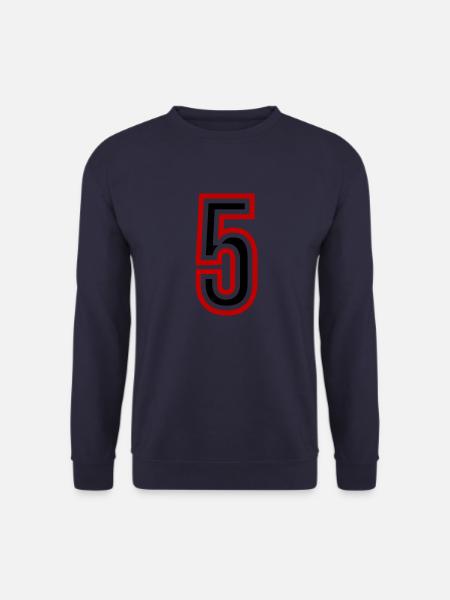 5 Number Years Jersey - Unisex Sweatshirt - navy