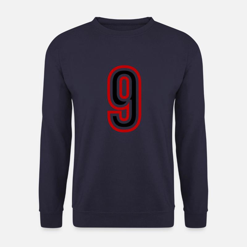 9 Number Years Jersey - Unisex Sweatshirt - navy