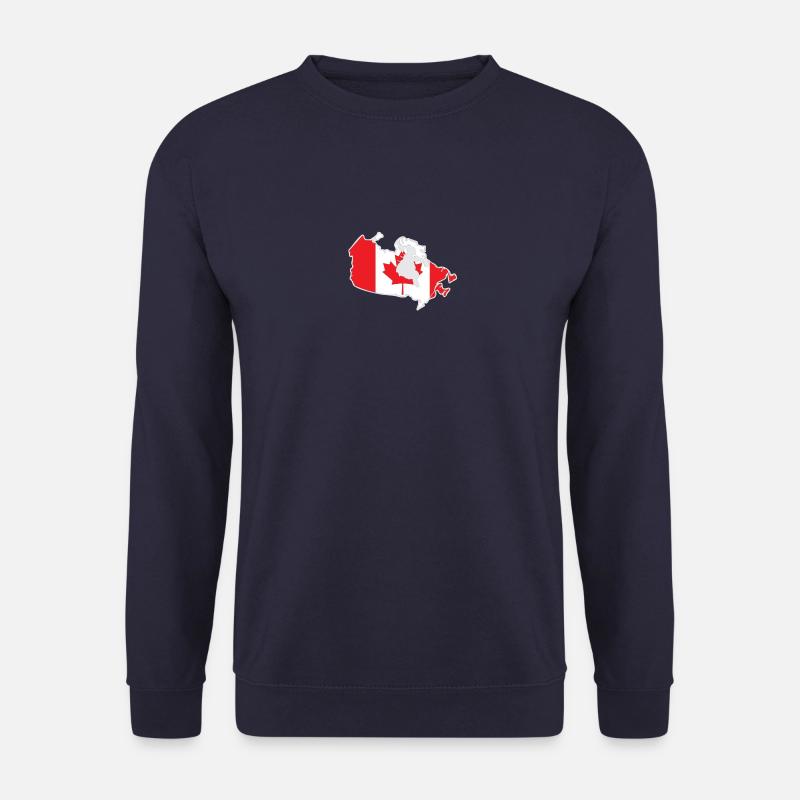 Kanada Flagge - Unisex Pullover - Navy