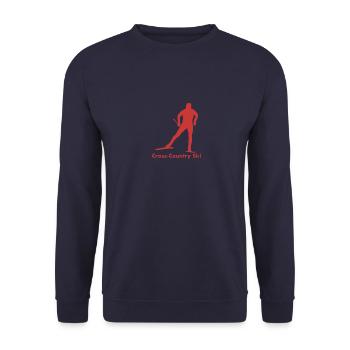 Langlauf - Unisex Pullover - Navy - Vorne - Alina (178cm) & Michal (187cm)
