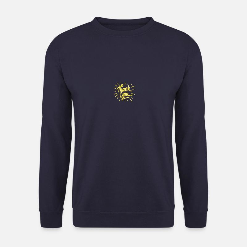 Thank you Danke - Unisex Pullover - Navy