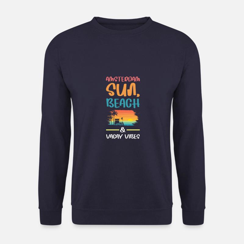 Amsterdam Holiday Vibes - Unisex Sweatshirt - navy