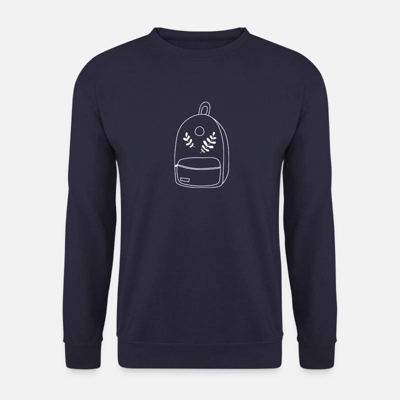 Backpack Travel - Unisex Sweatshirt - navy