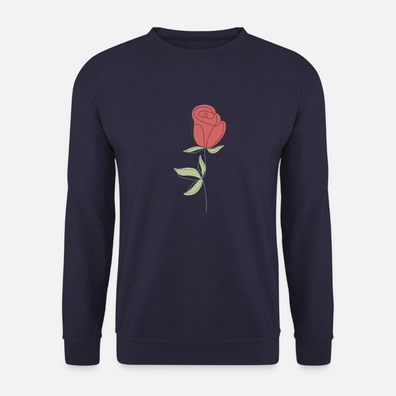 Flower - Unisex Sweatshirt - navy