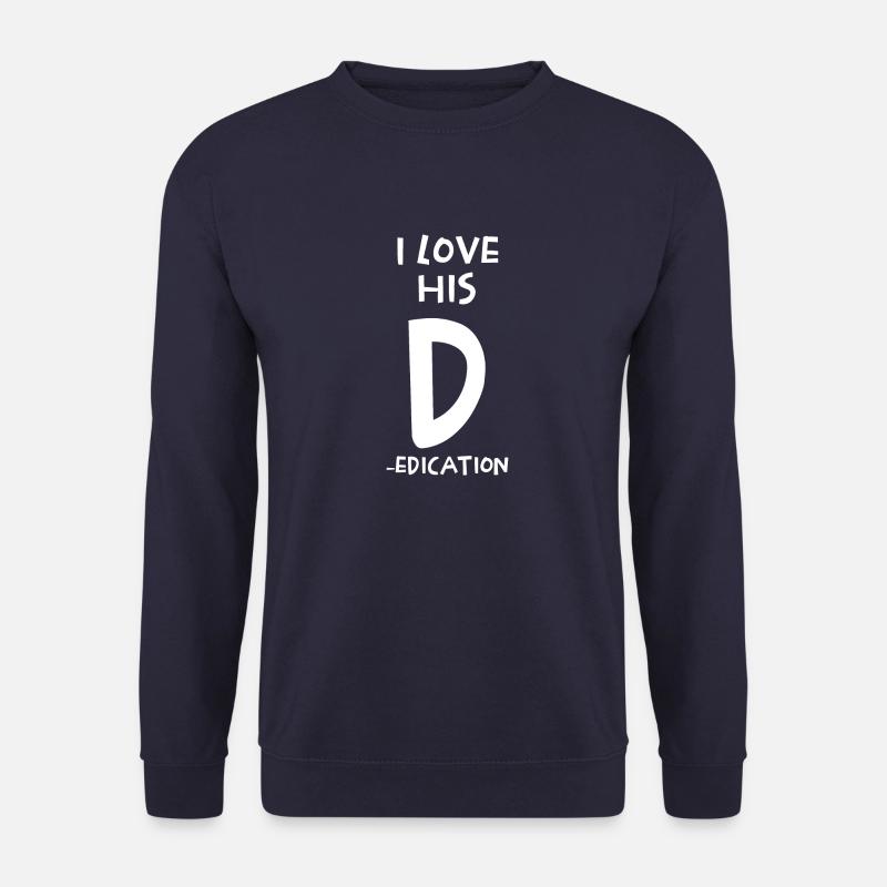 J’aime son dévouement D - Sweat-shirt Unisexe - marine