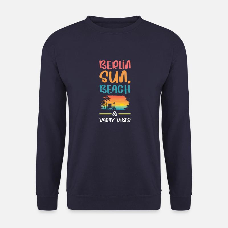 Berlin Urlaub Vibes - Unisex Pullover - Navy
