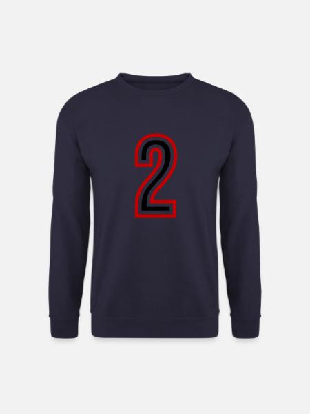 2 Number Years Jersey - Unisex Sweatshirt - navy