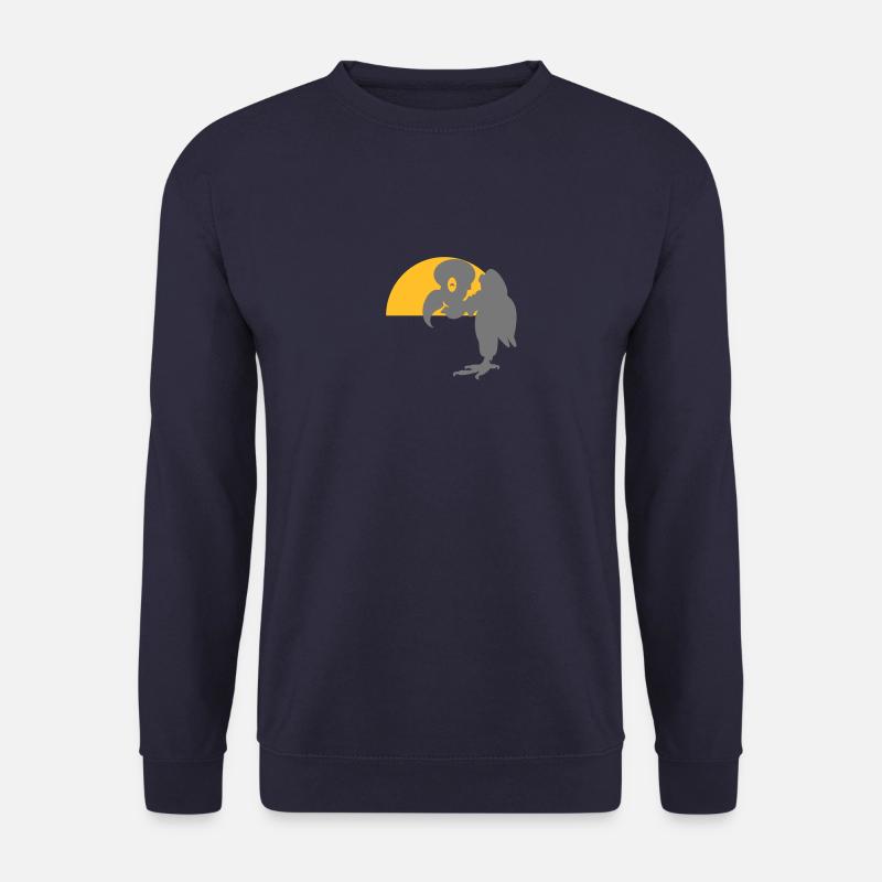Halbkreis / half circle (1c) - Unisex Pullover - Navy