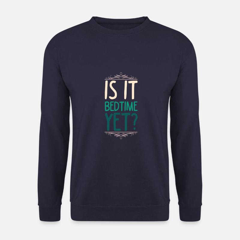 schlafenszeit schlafen - Unisex Pullover - Navy