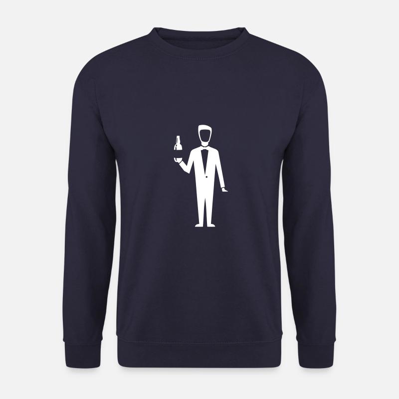 Bräutigam Hochzeit Junggesellenabschied - Unisex Pullover - Navy