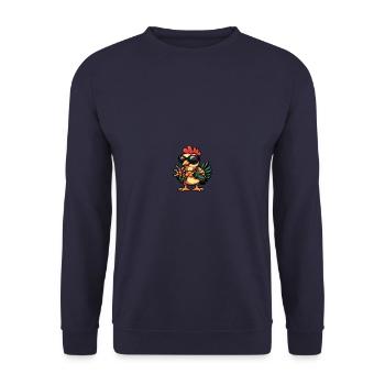 Turquie Bande dessinée Été frais - Sweat-shirt Unisexe - marine - Devant - Alina (178cm) & Michal (187cm)