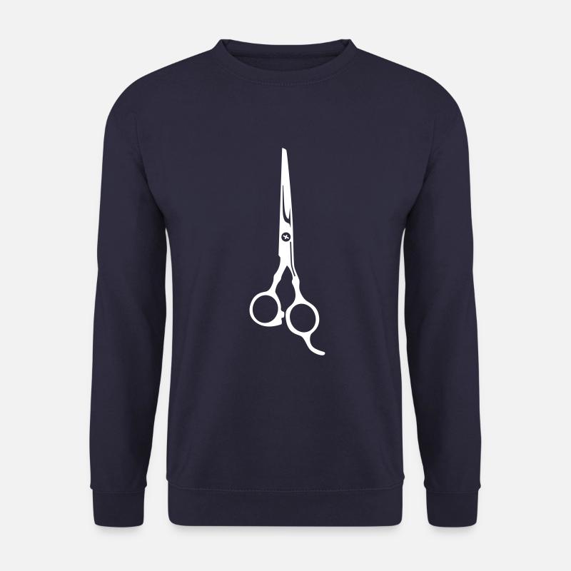 Scissors Barber icon - Unisex Sweatshirt - navy