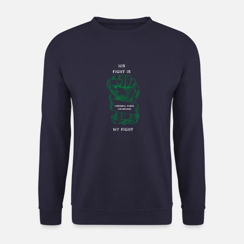 Sein Kampf ist - Unisex Pullover - Navy