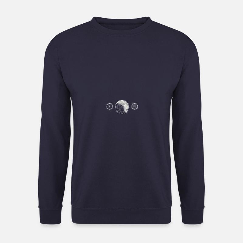 Moon Mandala - Unisex Sweatshirt - navy