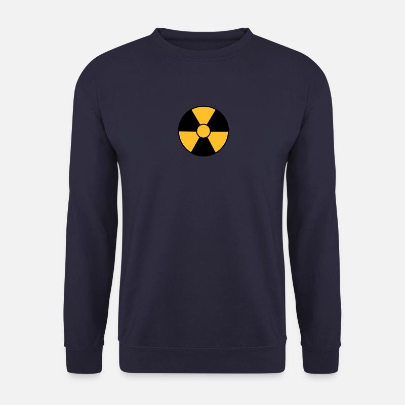 Radio Active Logo X2 UK - Unisex Sweatshirt - navy