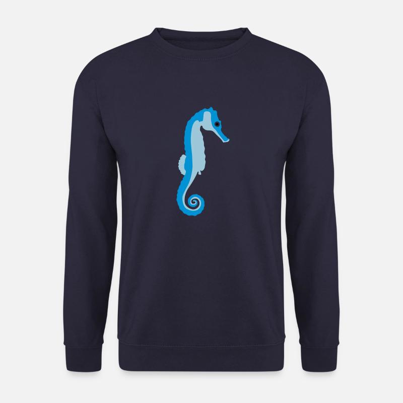 seepferdchen_082012_a_3c - Unisex Sweatshirt - navy