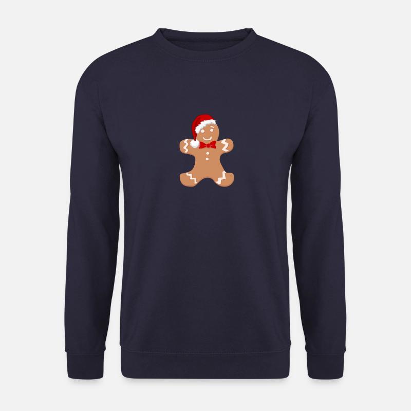 Festlicher Lebkuchenmann - Unisex Pullover - Navy