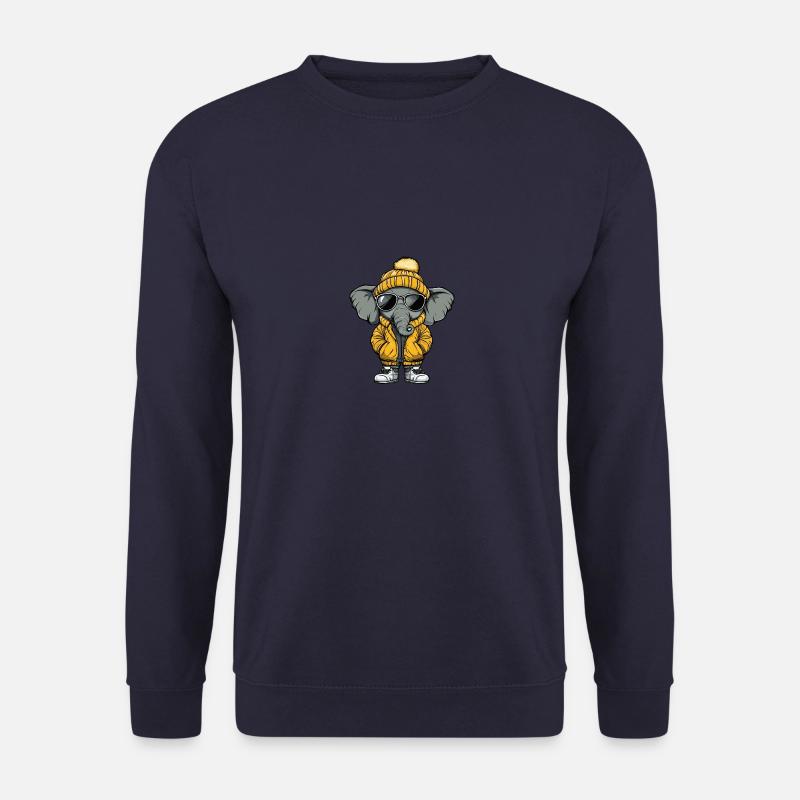 Mammoth Winter Comic - Unisex Sweatshirt - navy