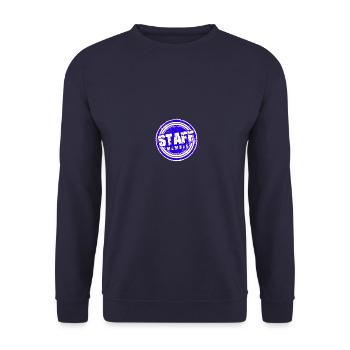 Membre du personnel - Sweat-shirt Unisexe - marine - Devant - Alina (178cm) & Michal (187cm)