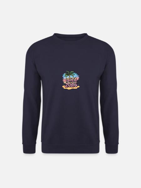 Ibiza 2025 Beach - Unisex Sweatshirt - navy