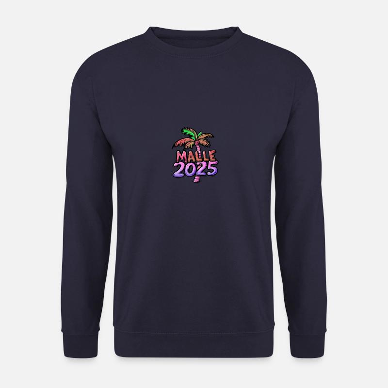 Malle 2025 Mallorca Palme - Unisex Pullover - Navy