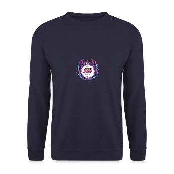 Ibiza Crew Colorful - Unisex Sweatshirt - navy - Front - Alina (178cm) & Michal (187cm)