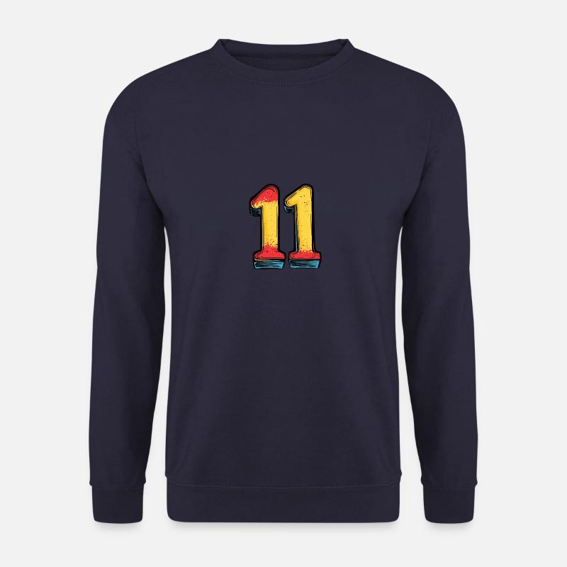Bande dessinée à 11 chiffres - Sweat-shirt Unisexe - marine