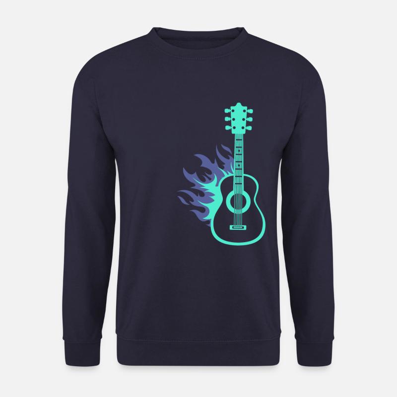 guitar - Unisex Sweatshirt - navy
