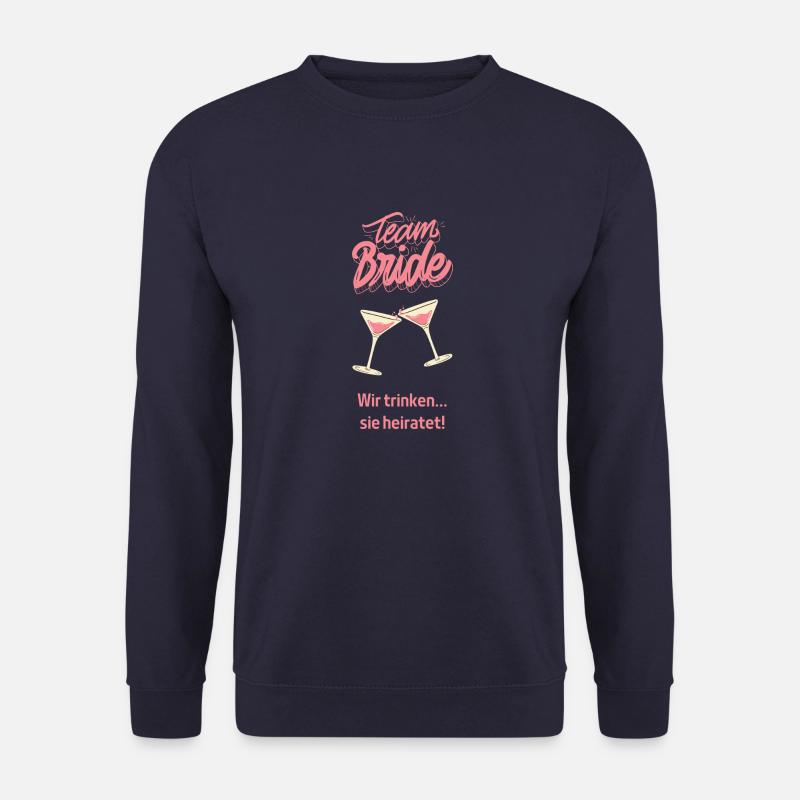 Team Bride - Unisex Pullover - Navy