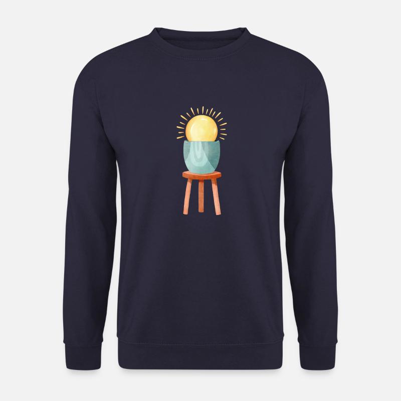 Pflanze Sonne - Unisex Pullover - Navy