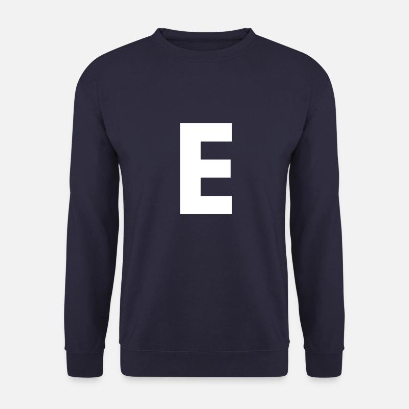 E - Unisex Sweatshirt - navy