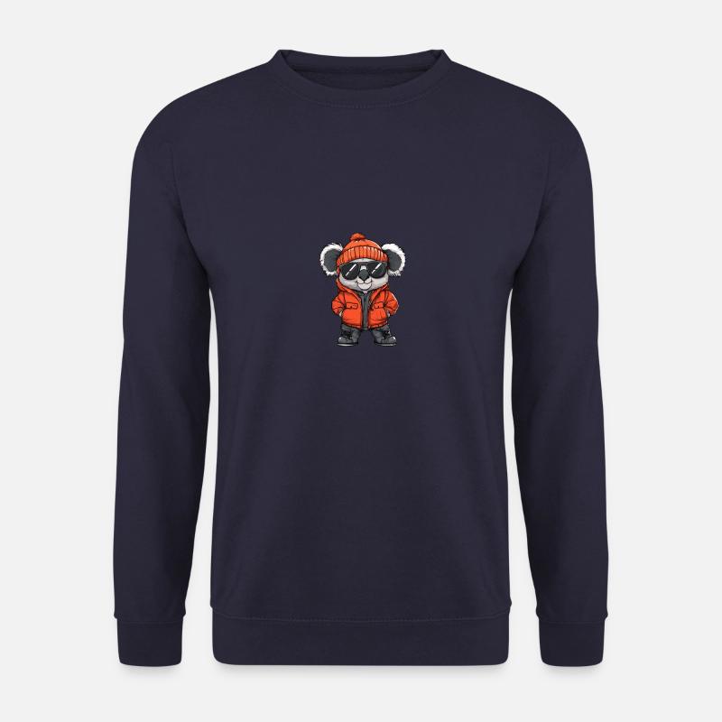 Koala Winter - Unisex Pullover - Navy
