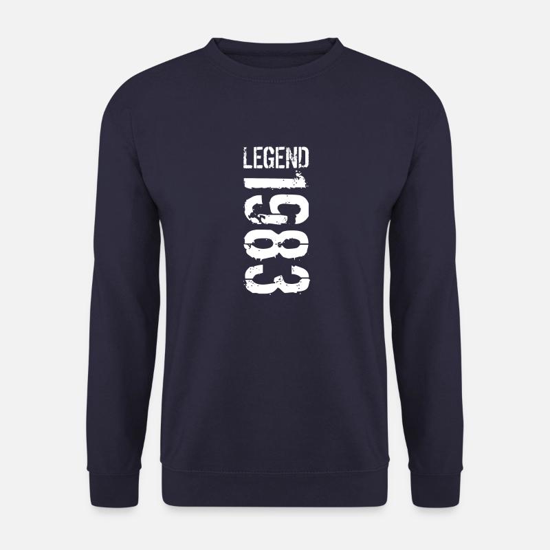 Legend 1983 white - Unisex Sweatshirt - navy