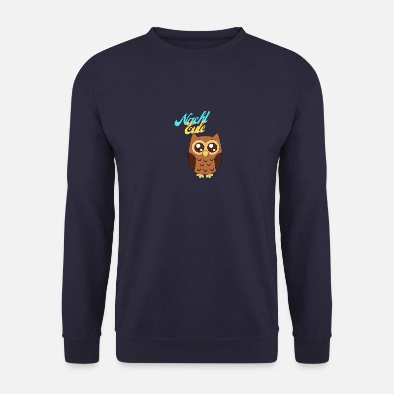 NachtEule - Unisex Pullover - Navy