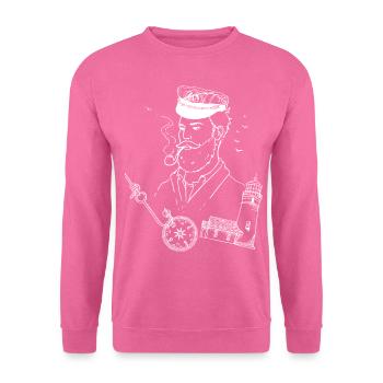 ship's captain - Unisex Sweatshirt - pink - Front