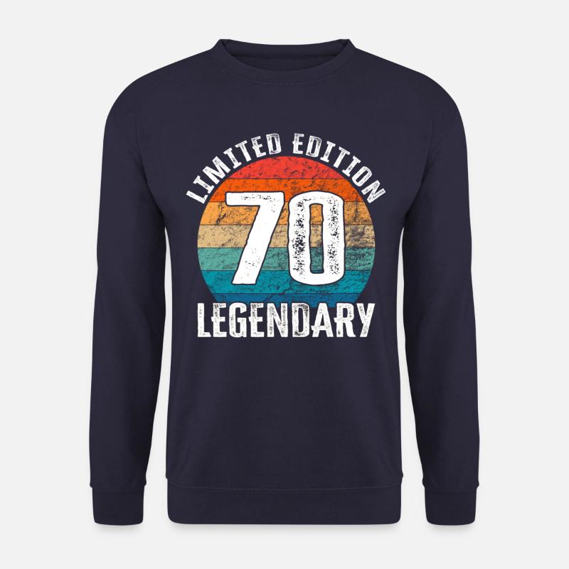 Happy Birthday - 70th birthday - Unisex Sweatshirt - navy