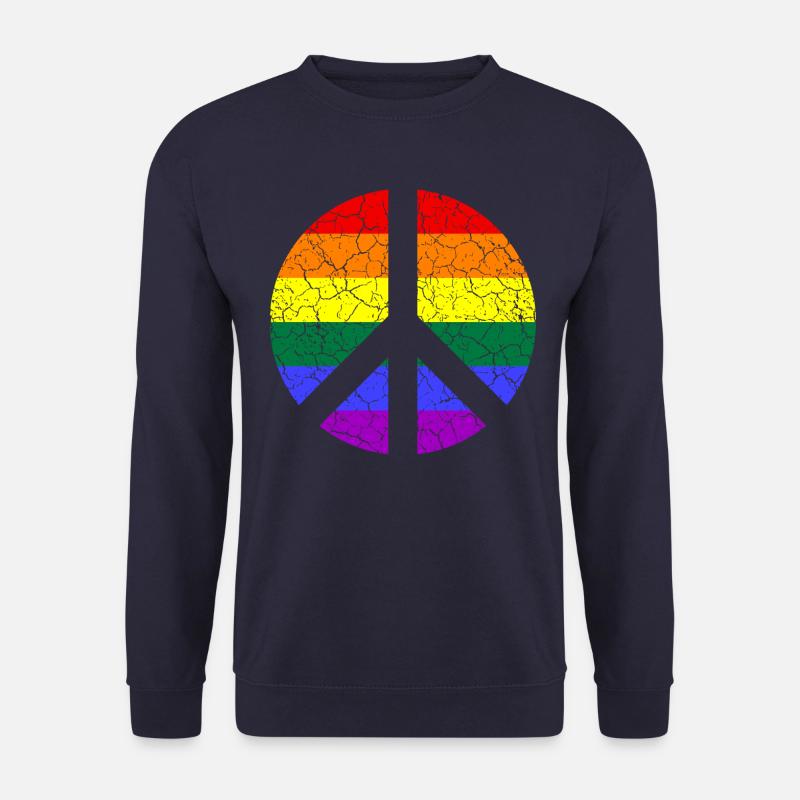 LGBTQ Love Pride CSD - Unisex Pullover - Navy