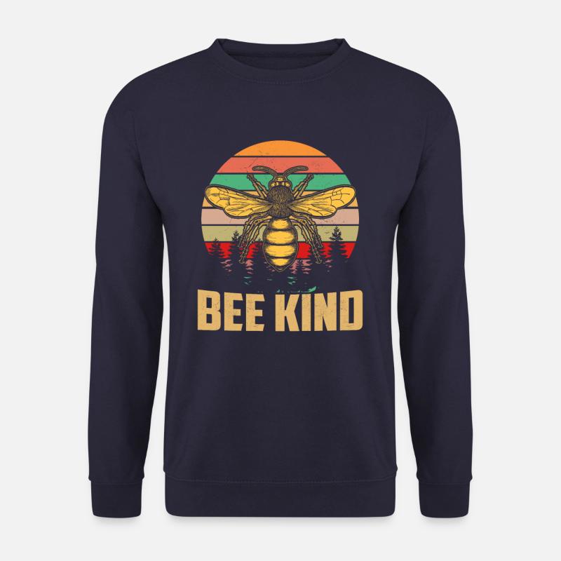 Bee child beekeeper beekeeping Bee - Unisex Sweatshirt - navy