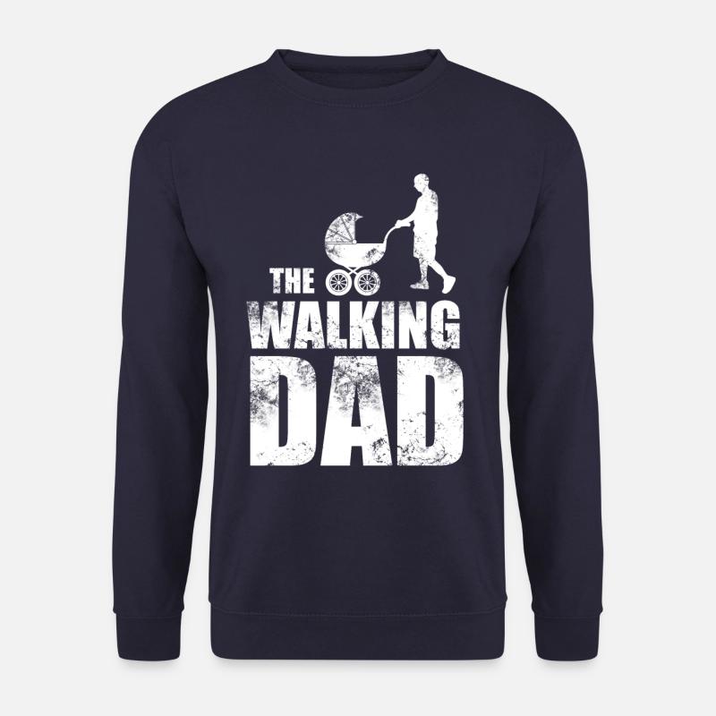 The Walking Dad Father's Day - Unisex Sweatshirt - navy