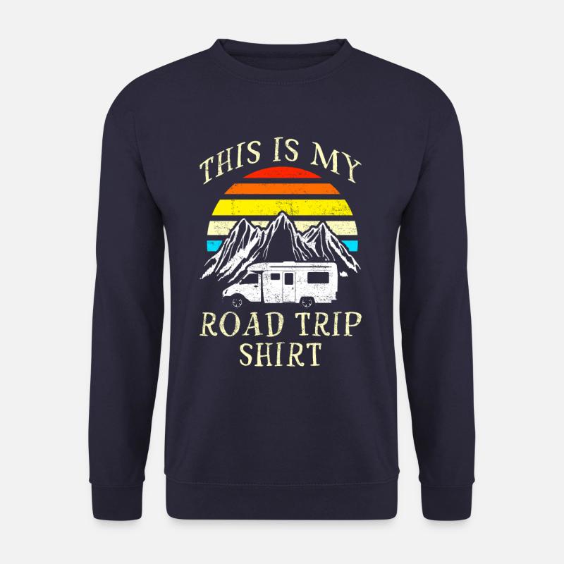 This is my road trip shirt - Unisex Pullover - Navy