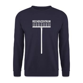 Rechenzentrum Gärtner - Unisex Pullover - Navy - Vorne - Alina (178cm) & Michal (187cm)