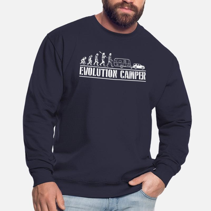 Evolution Camper Camping Unisex Pullover
