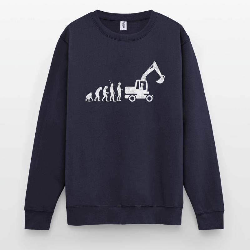 Evolution Bagger Baggerfahrer Unisex Pullover