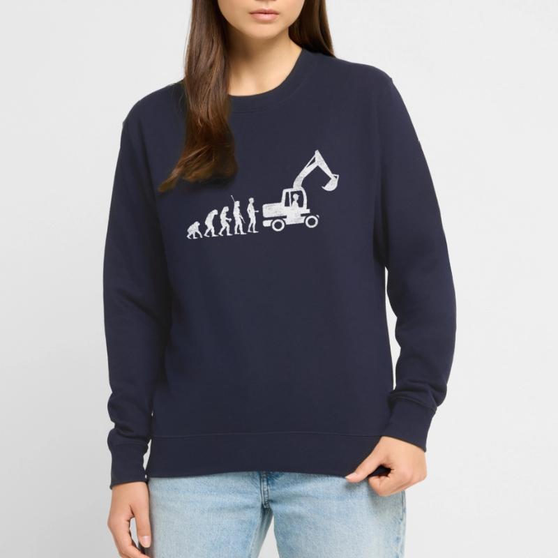 Evolution Bagger Baggerfahrer Unisex Pullover