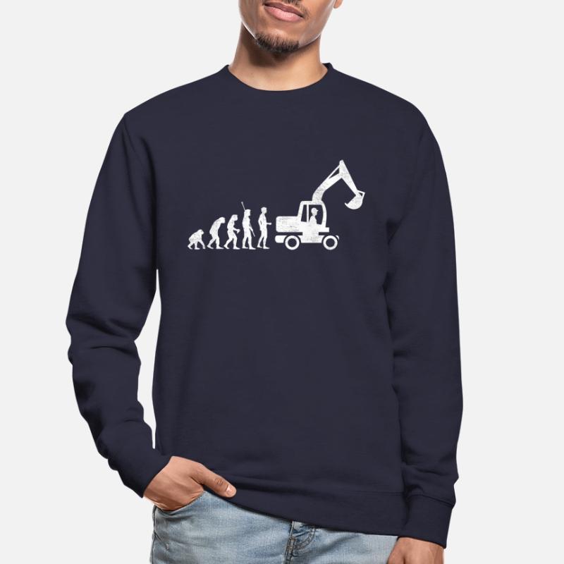 Evolution Bagger Baggerfahrer Unisex Pullover