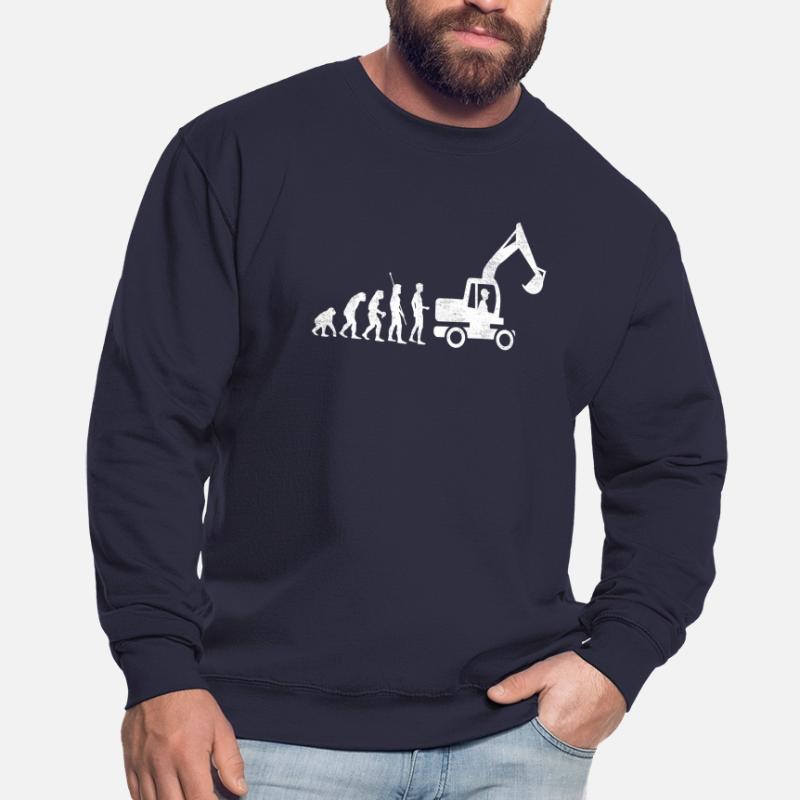 Evolution Bagger Baggerfahrer Unisex Pullover