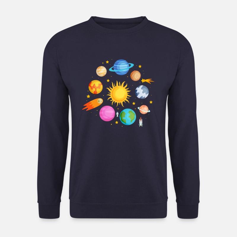 Planeten Universum - Unisex Pullover - Navy