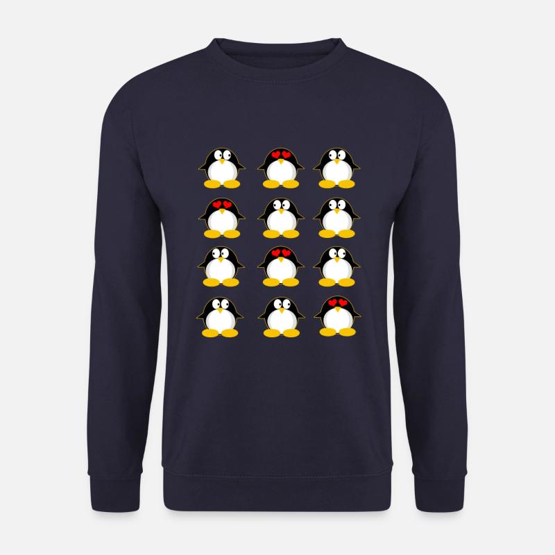 Penguins penguin - Unisex Sweatshirt - navy