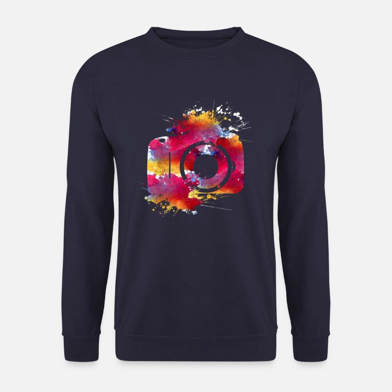 Vintage Kamera - Unisex Pullover - Navy